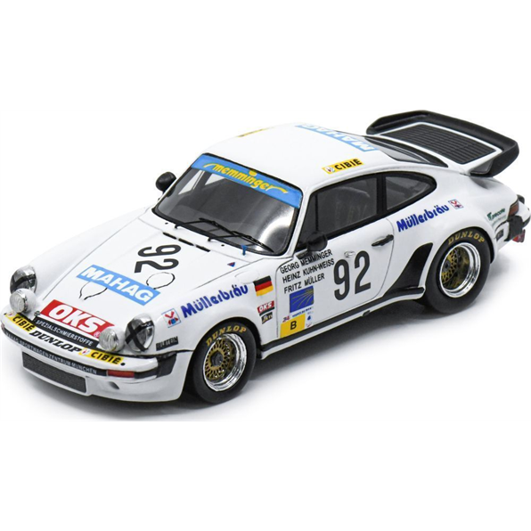 Porsche 930 #92 13th 24H Le Mans 1983 G. Memminger/F. Muller/H. Kuhn-Wiess