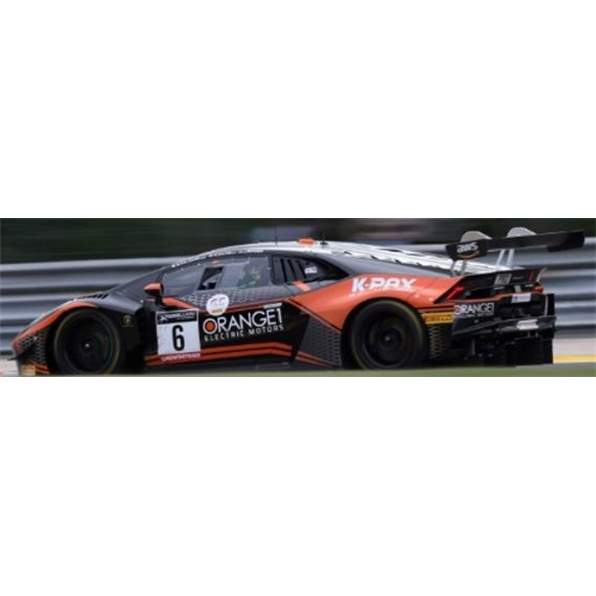 Lamborghini Huracan GT3 EVO #6 Orange 1 KPAX Racing 24H Spa 2022 Pepper/Caldarelli
