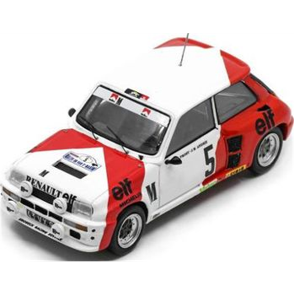 Renault 5 Turbo #5 Rally de Var 1982 Prost Andrie (Limited 500pcs)