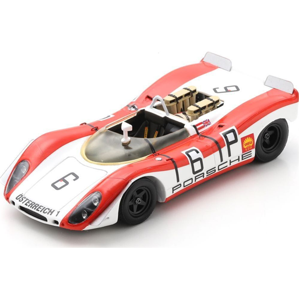 Porsche 908-2 #6 4th 1000Km Nurburgring 1969 Lins/Attwood (Limited 500)