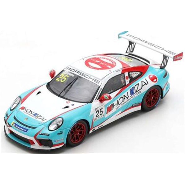 Porsche 911 GT3 Cup #25 Carrera Cup Japan 2021 Pro-am Champion K.Uchiyama