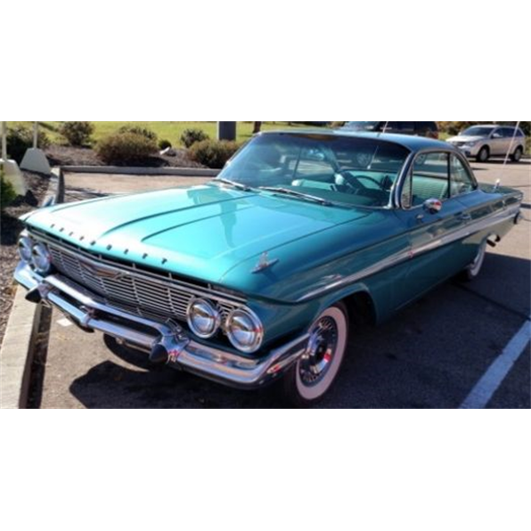 Chevrolet Impala Twilight Turquoise Sport Coupe 1961
