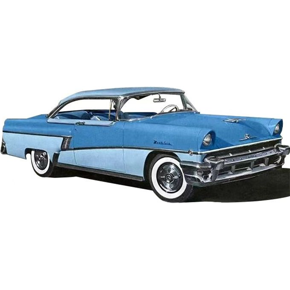 Mercury MontClair Hard Top 1956 w/Spare Tyre Niagara Blue/Lauderdale Blue