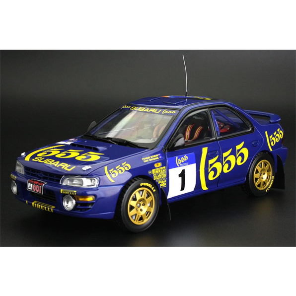 Subaru Impreza 555 #1 Bourne/Sircombe 1st 555 Hong Kong Beijing Rally 1994 (999pcs)