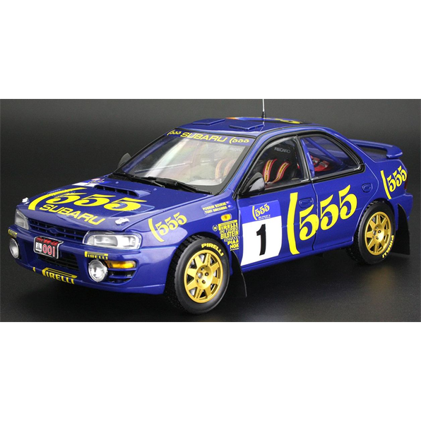 Subaru Impreza 555 #6 Burns/Reid 2nd 555 Hong Kong Beijing Rally 1994 (999pcs)