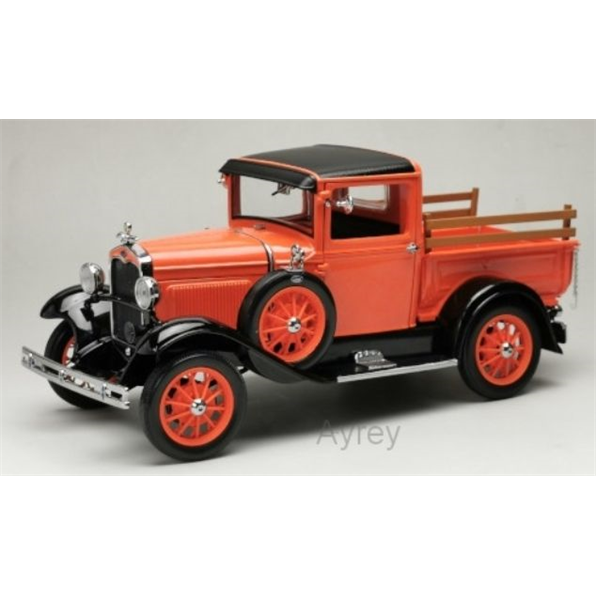 Ford Model A Pick Up Orange/Black 1931