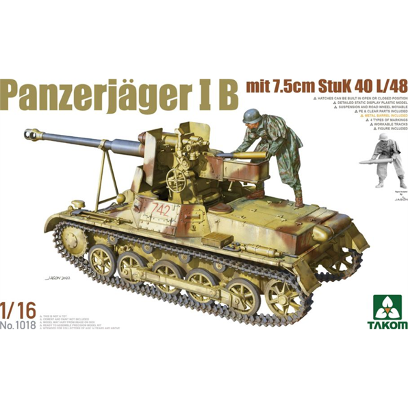 German Panzerjager IB w/7.5cm StuK 40 L/48