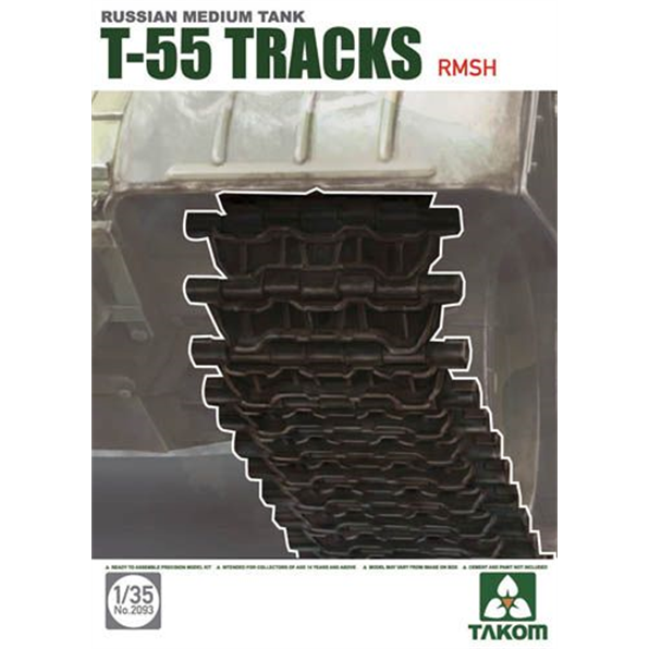 T-55 Tracks RMSh (Rubber Metallic Joint Type)