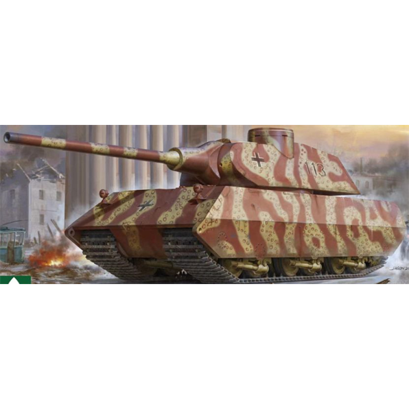 German VK 100.01 (p) Mammut WWII Super-Heavy Concept Tank 2-in-1