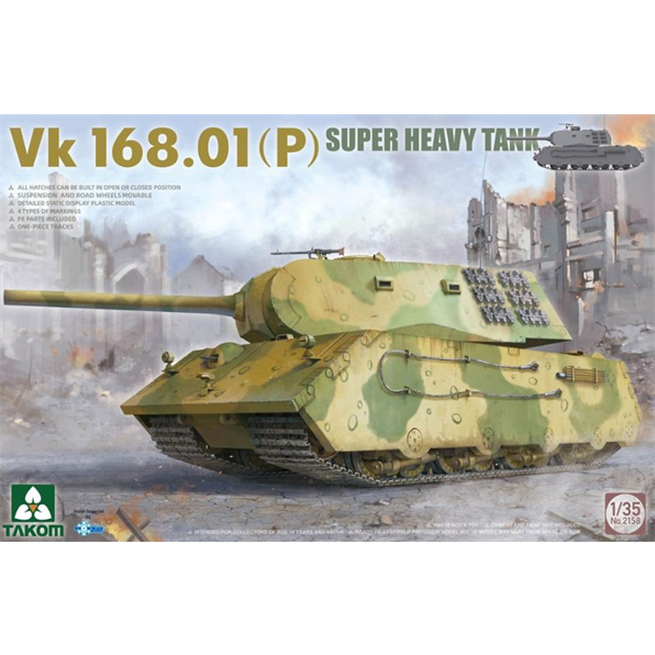 German Vk 168.01(p) Concept Super Heavy Tank