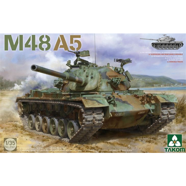 US M48A5 Patton Main Battle Tank