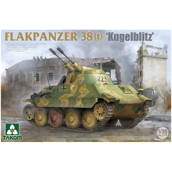 Flakpanzer 38(t) 'Kugelblitz' German WWII