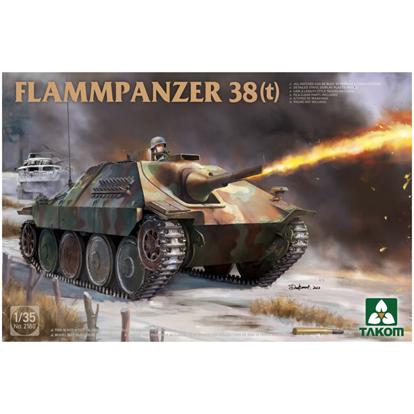 Flammpanzer 38(t) German WWII