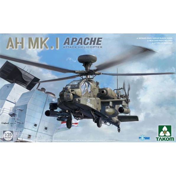 British Army AH Mk 1 Apache Longbow Attack Helicopter