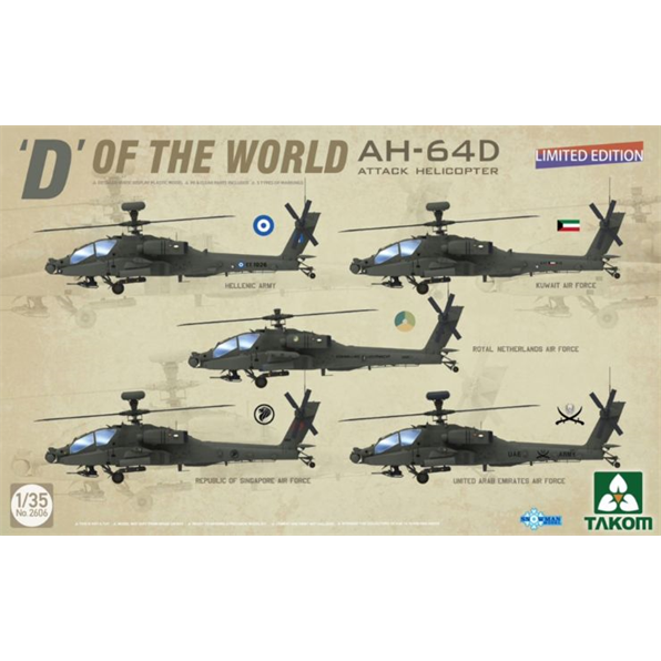 D of the World AH-64D Apache Longbow (Limited Edition)
