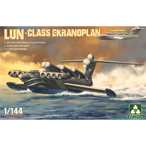 Lun Class Ekranoplan Soviet GEV