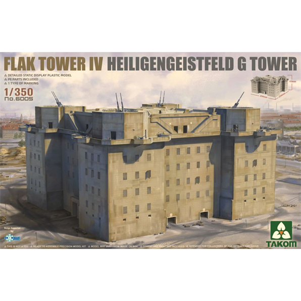 Flak Tower IV Heiligengeistfeld G-Tower Hamburg