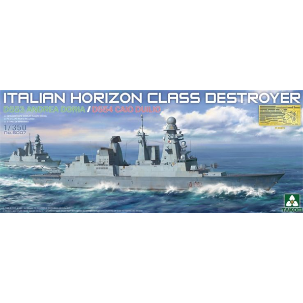 Italian Navy Horizon Class Destroyer Andrea Doria/Caio Duilio