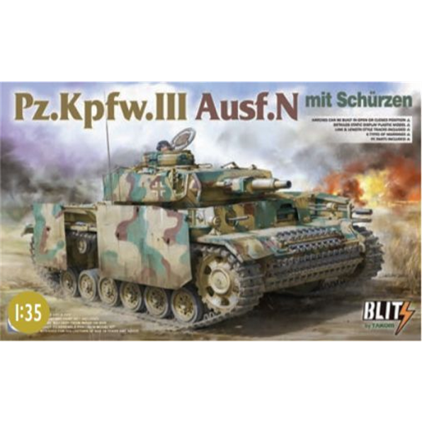 PzKpfw III Ausf N w/Schurzen Blitz