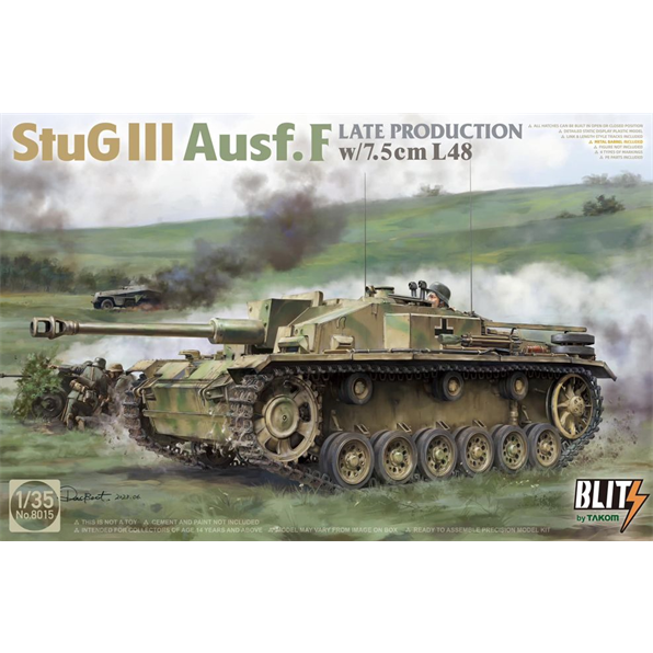 German StuG III Ausf F Late Production w/7.5cm L48 ca.1942