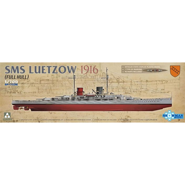 SMS Lutzow 1916 (Full Hull)