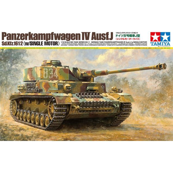 1/16 Pz.Kpfw Iv Ausf J - Motorised