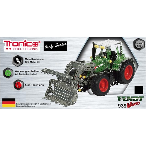 Fendt 939 Vario with Front Loader (1,445 p Parts)