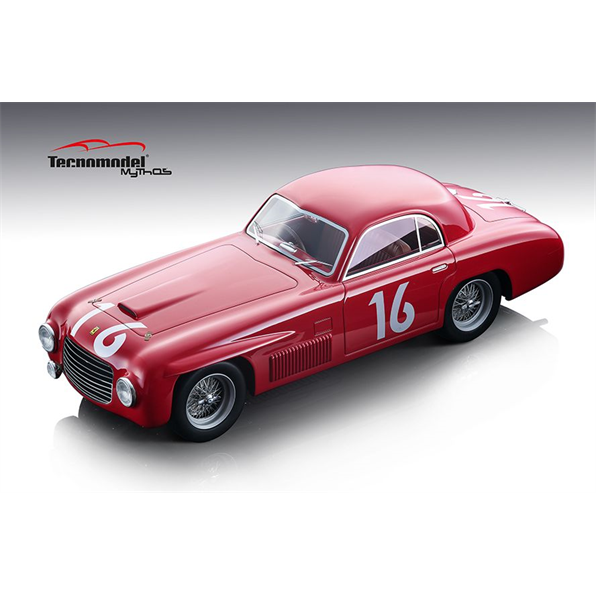 Ferrari 166 S Coupe Allemano 1948 1st Mille Miglia #16 Biondetti/Navone 120 pcs