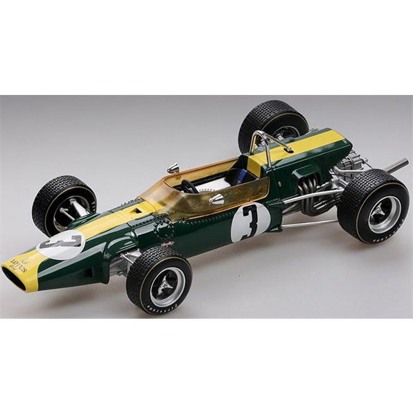 Lotus 48 Cosworth F2 Spain GP Winner 1967 #3 Jim Clark