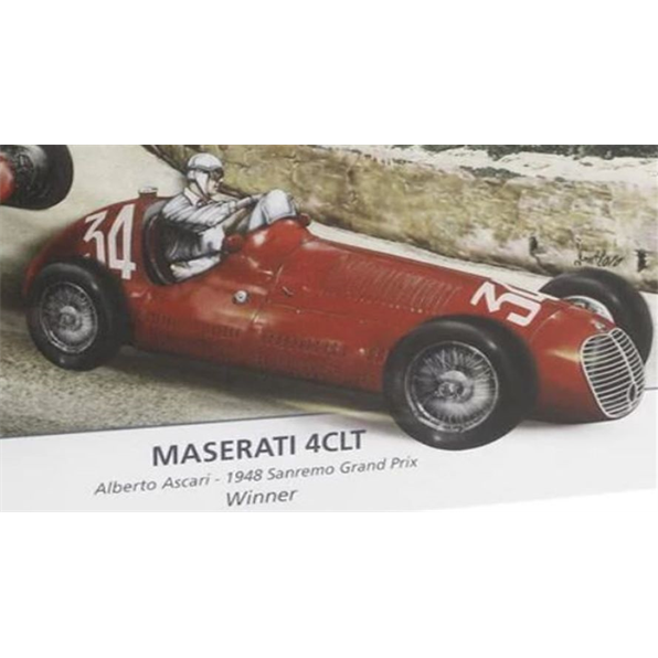 Maserati 4 CLT 1948 Winner San Remo GP #34 Alberto Ascari