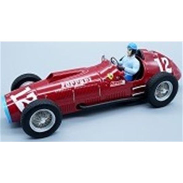 Ferrari 375 F1 Indy Indianapolis 500 GP 1952 #14 Alberto Ascari w/Driver Figure