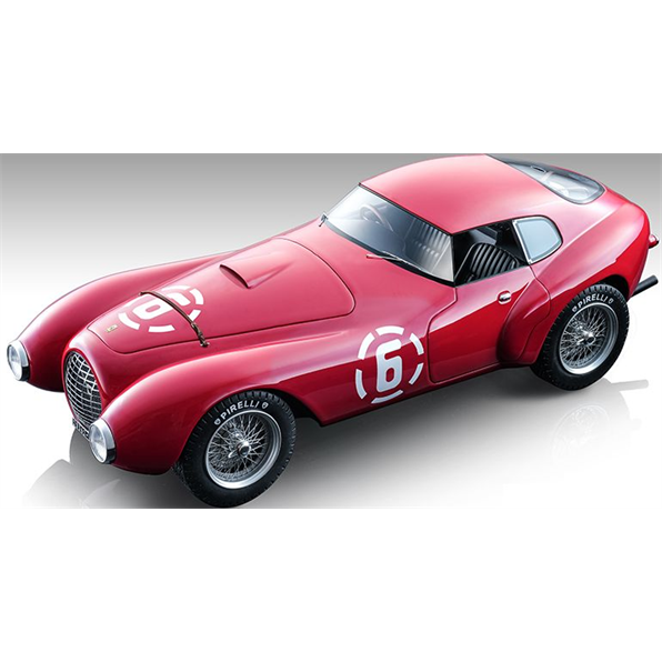 Ferrari 166/212 'Uovo' 1952 Pescara #6 Fabrizio Serena di Lapigio/Guido Mancini