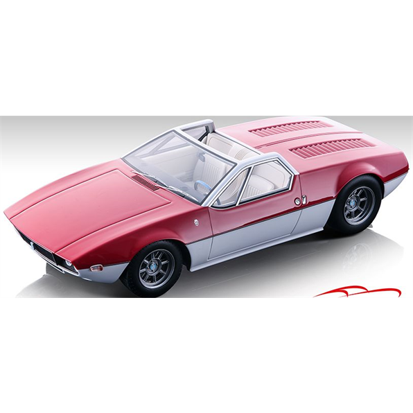 De Tomaso Mangusta Spyder 1966 Bi-Colour Metallic Red/Silver