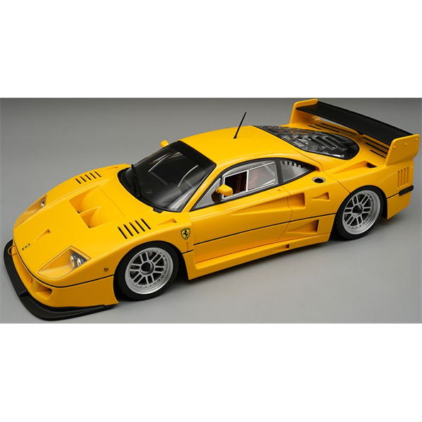 Ferrari F40 LM 1996 Press Version Yellow Modena w/BBS Silver Rims