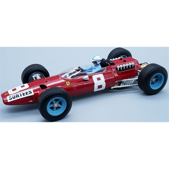 Ferrari 512 F1 GP Italy 1965 #8 John Surtees w/Driver Figure
