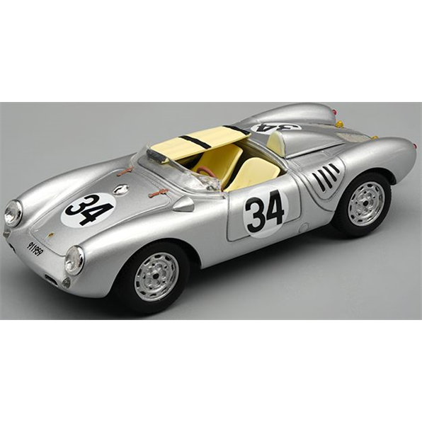 Porsche 550A RS 1957 24h Le Mans #34 Storez/Crawford