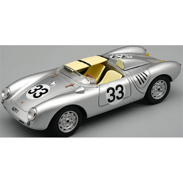 Porsche 550A RS 1957 24h Le Mans #33 Hans Herrmann/Richard von Frankenberg