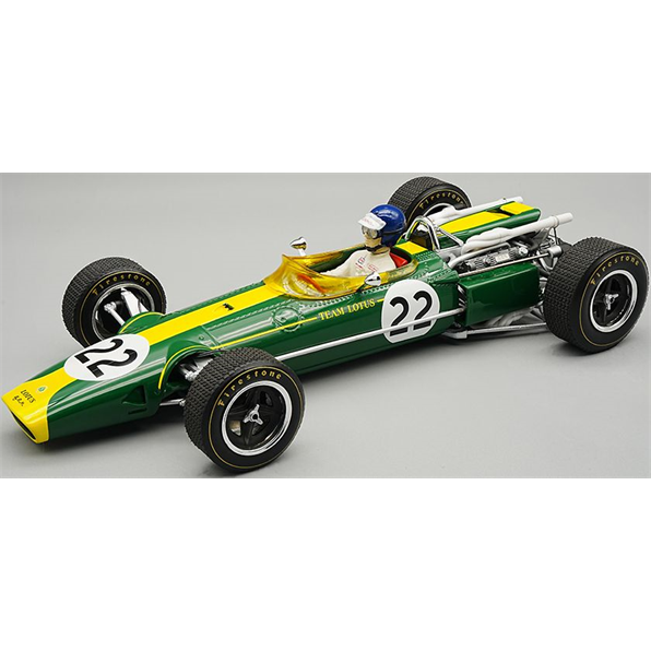 Lotus 43 BRM H16 F1 Team GP Italy Monza 1966 #22 Jim Clark w/Driver