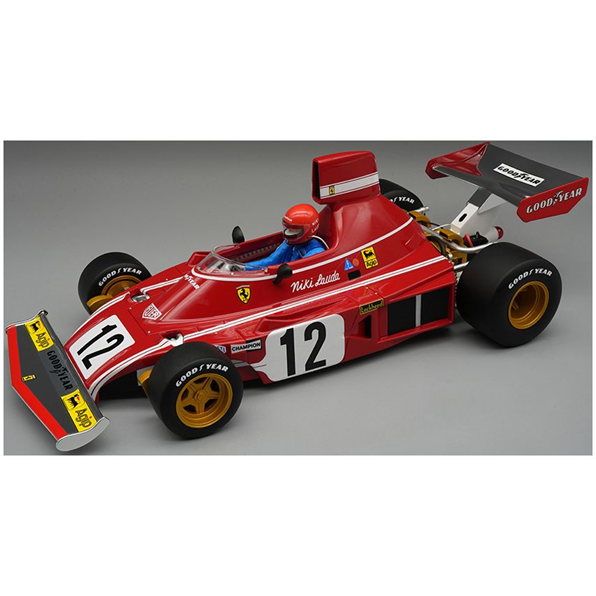 Ferrari 312 B3 Winner Spain GP 1974 #12 Niki Lauda w/Driver Figure