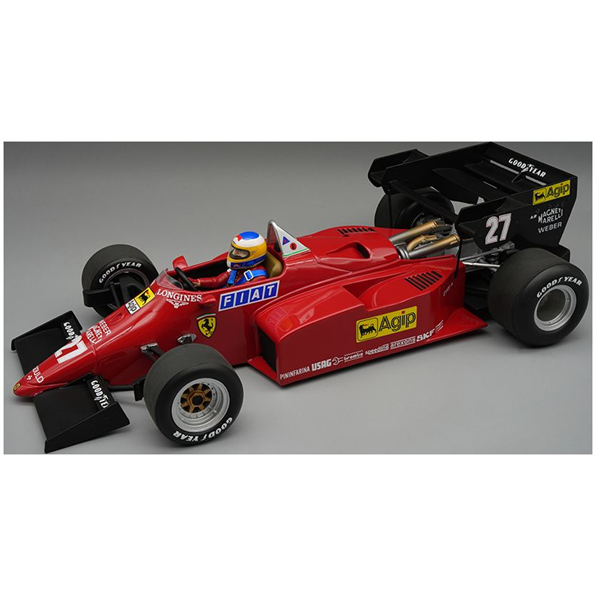 Ferrari 126 C4-M2 1984 European GP #27 2nd M. Alboreto w/Driver Figure