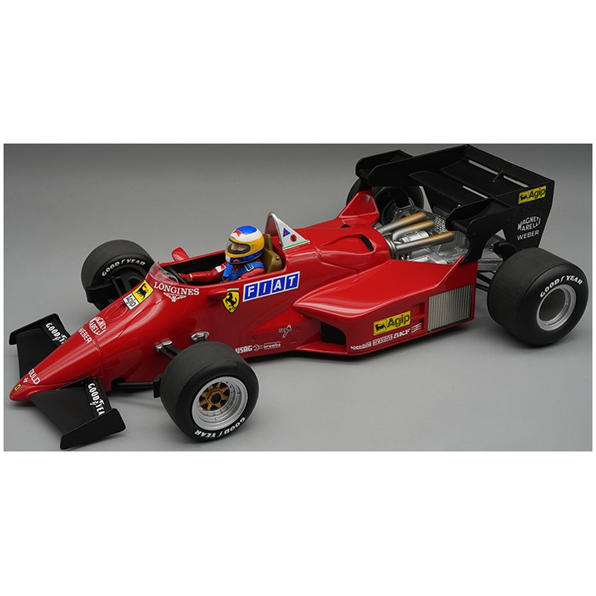 Ferrai 126 C4-M2 Presentation Version 1984 Championship w/Driver Figure