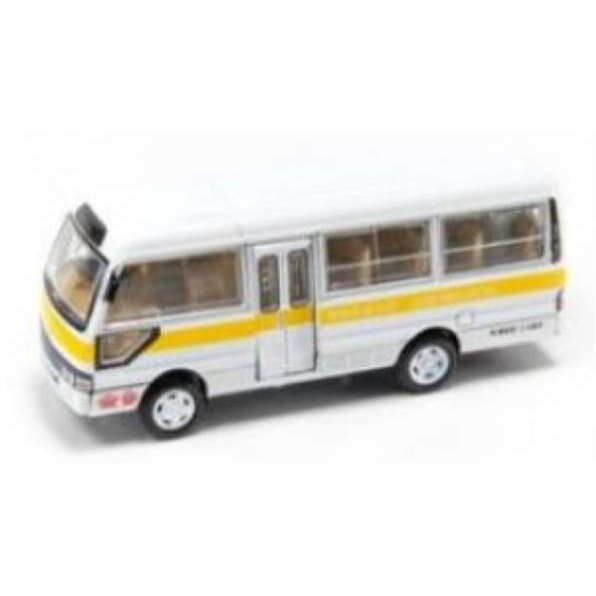 Toyota Coaster School Bus DX2329 White/ Yellow