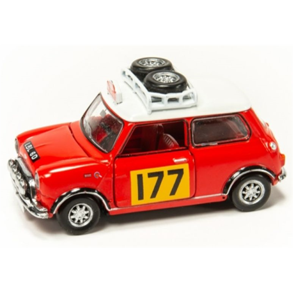 Mini Cooper MK 1 Rally #177 Red