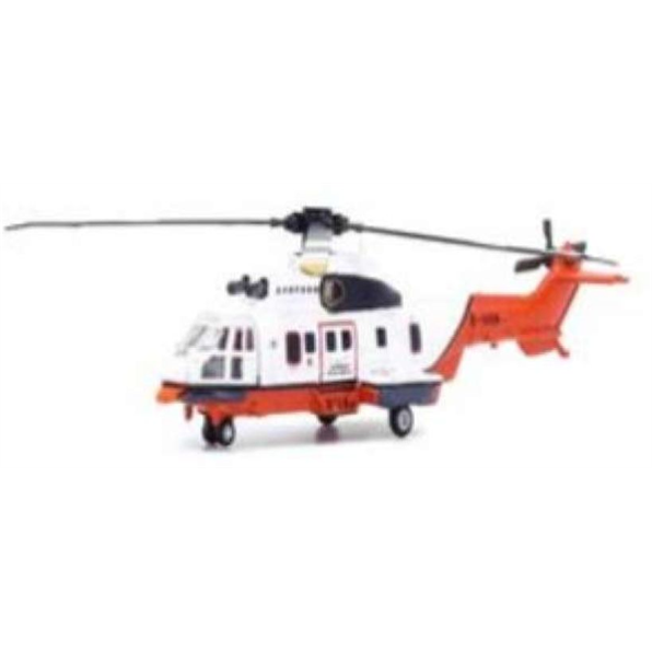 HKGFS Super Puma Helicopters Orange/White