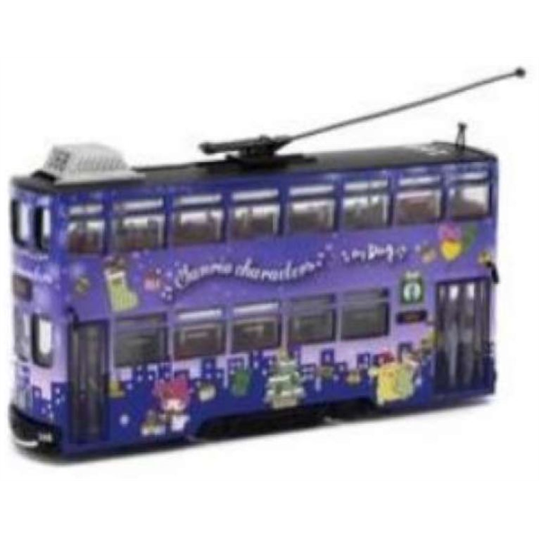 Tram Sanrio Characters Blue/Purple