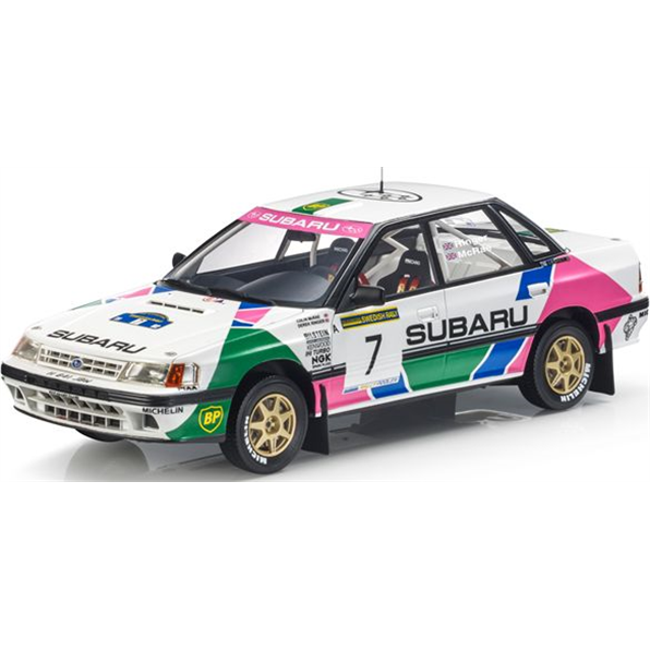 Subaru Legacy Swedish Rallye Colin McCrae Derek Ringer #7 White 1992
