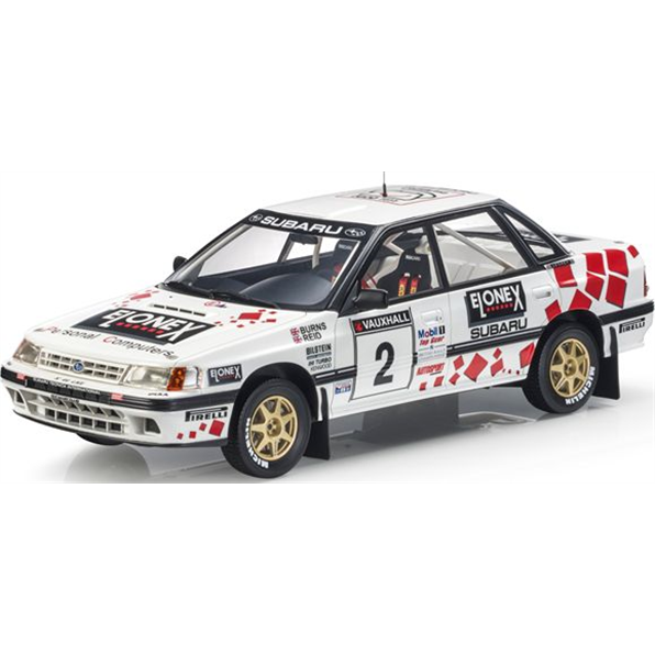 Subaru Legacy British Rally Championship Pirelli Burns/Reid #2 1993