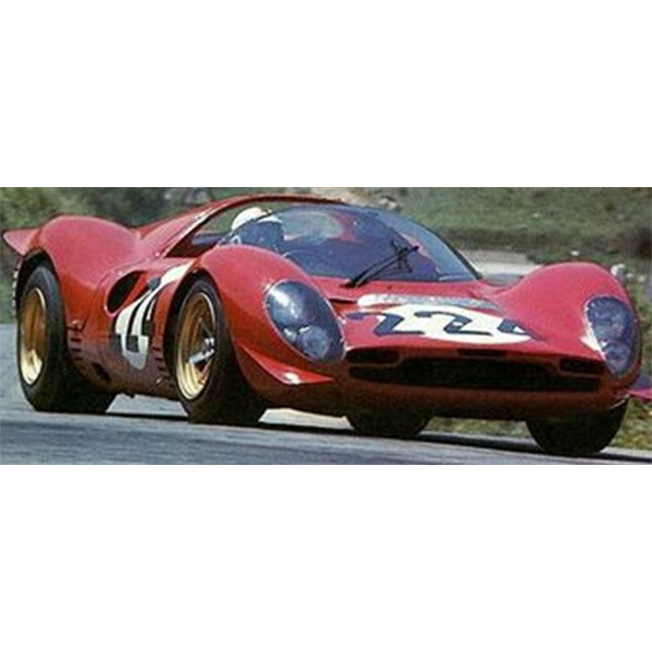 Ferrari 330 P4 Spider 1967 #224 Vaccarella/Scarfiotti Targa Florio 1967