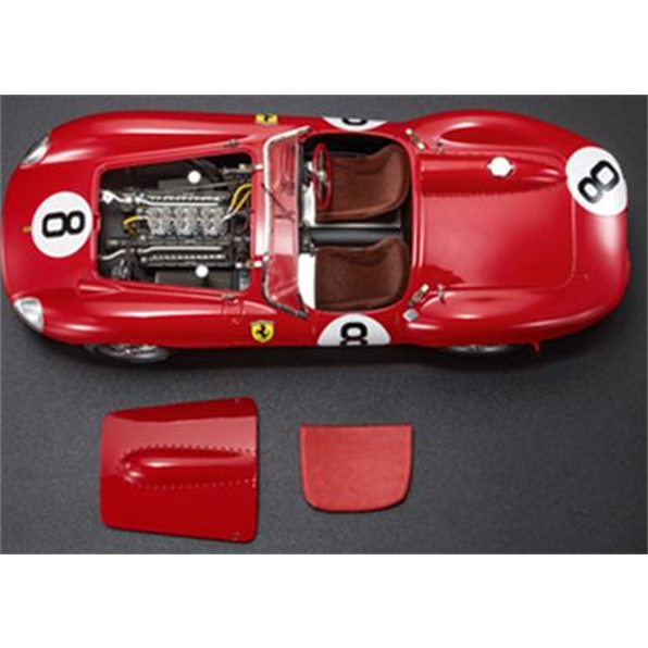 Ferrari 315S 1957 #8 Lewis Evans/M.Saveri 5th 24HRS Le Mans Circuit de la Sarthe '57