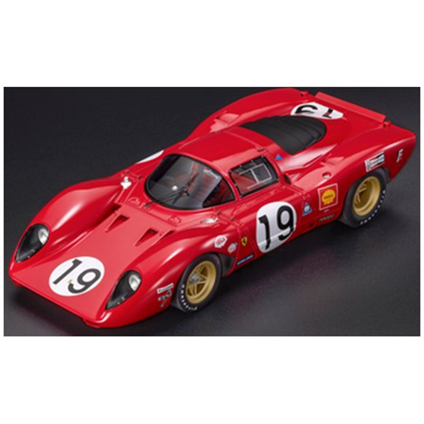 Ferrari 312P Coupe 1969 #19 C.Amon P.Schetty 24H Le Mans 1969 'Finish Line'